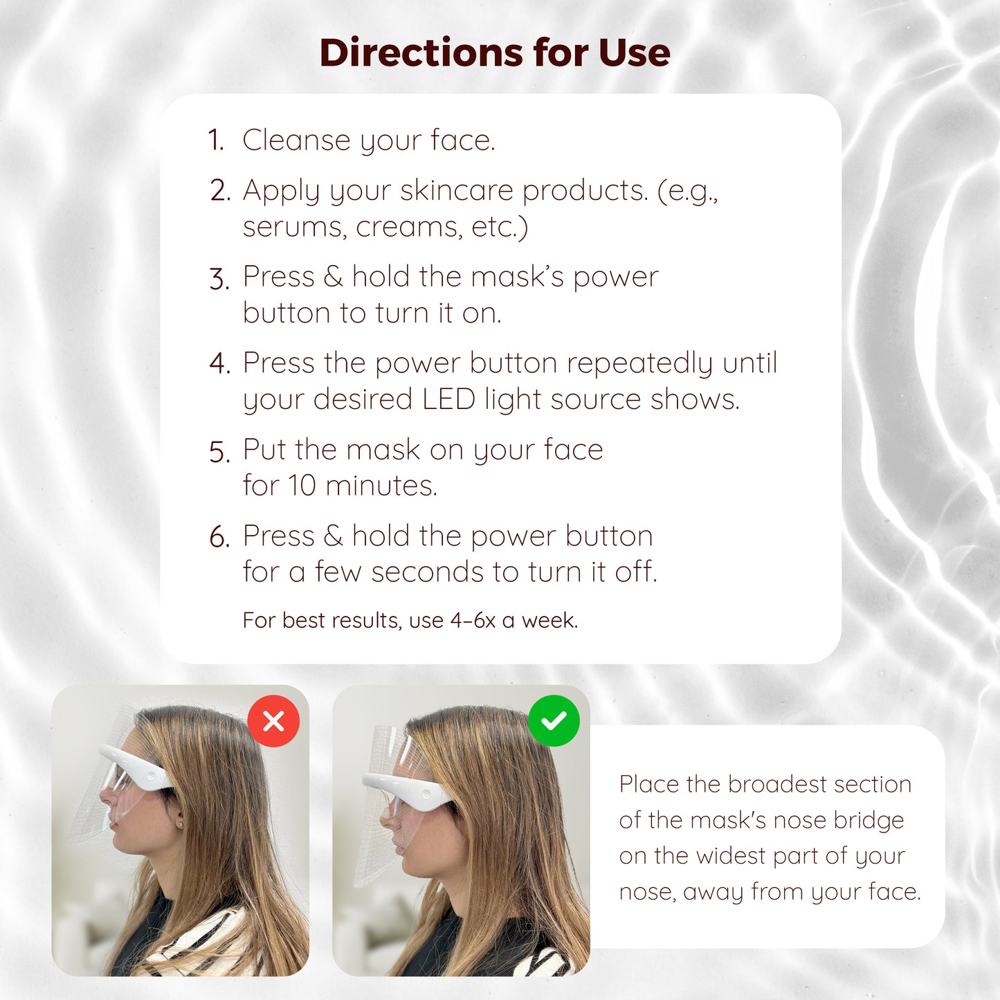 Light Therapy LED 7 in 1 Mask