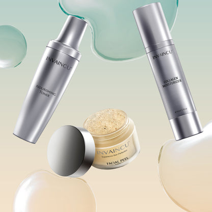 The perfect skin bundel- Collagen Moisturizer, Facial Peel, Purifying Toner